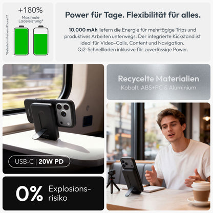 Evergreen Mag 10.000 mAh mit Kickstand