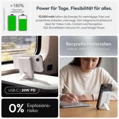 Evergreen Mag 10.000 mAh mit Kickstand
